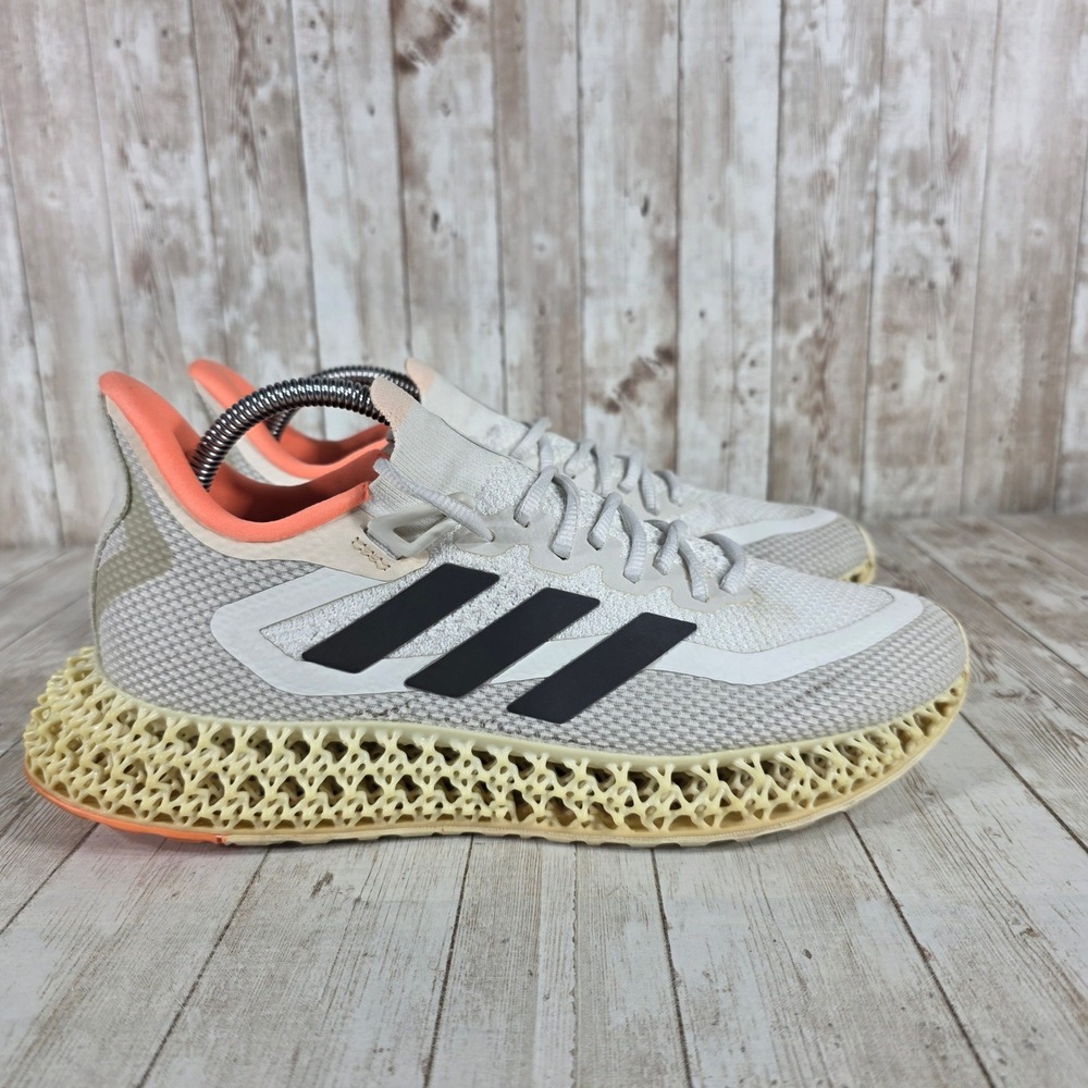 Adidas 4D Forward AEROREADY Running Shoes Women's Size‎ 10 Light Gray Orange
